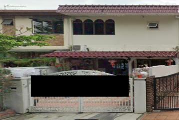 A double storey terraced house (intermediate lot)