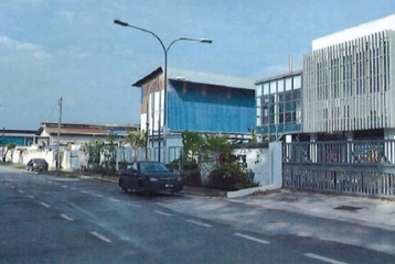 INDUSTRIAL COMPLEX CONSISTS OF AN INDIVIDUALLY DESIGNED DOUBLE STOREY DETACHED FACTORY AND GUARD HOUSE. 